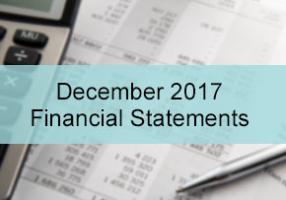 December 2017 Financial Statements