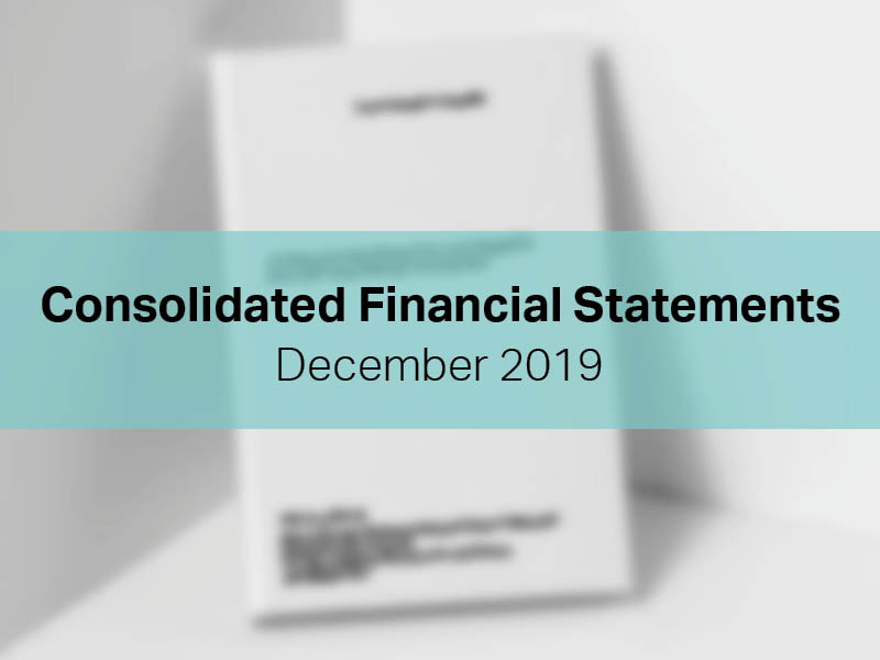 Consolidated Financial Statements December 2019