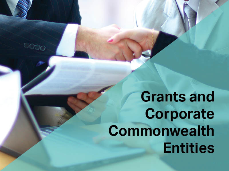 Grants and Corporate Commonwealth Entities