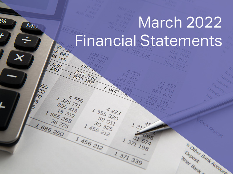 Australian Government General Government Sector Monthly Financial Statements March 2022