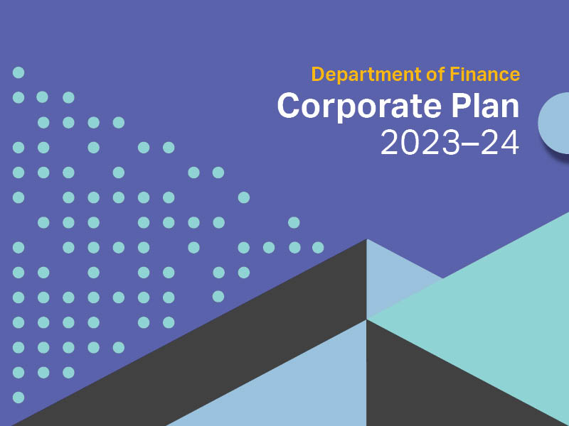 Department of Finance Corporate Plan 2023-24