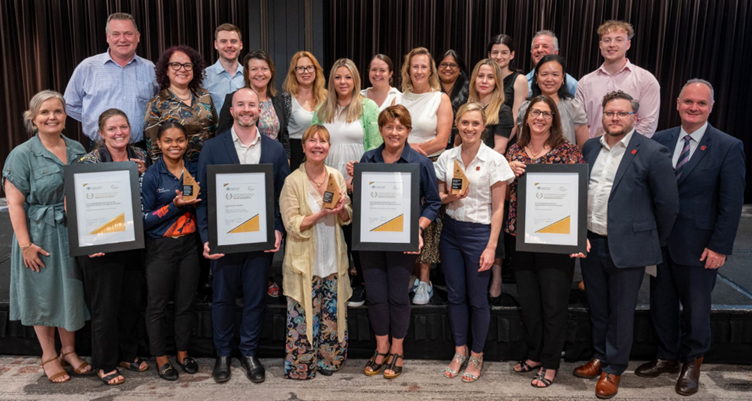 Photograph of the 2024 Commonwealth Procurement and Contract Management Awards for Excellence award recipients