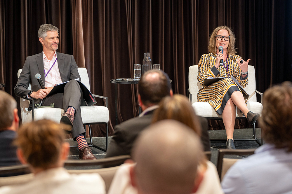 panel session Richard Windeyer and Julia Pickworth