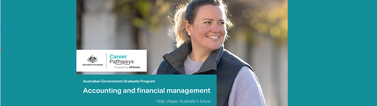 Banner for Accounting and financial management stream under the Graduate Program