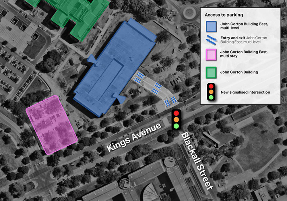 John Gorton Campus Car Park