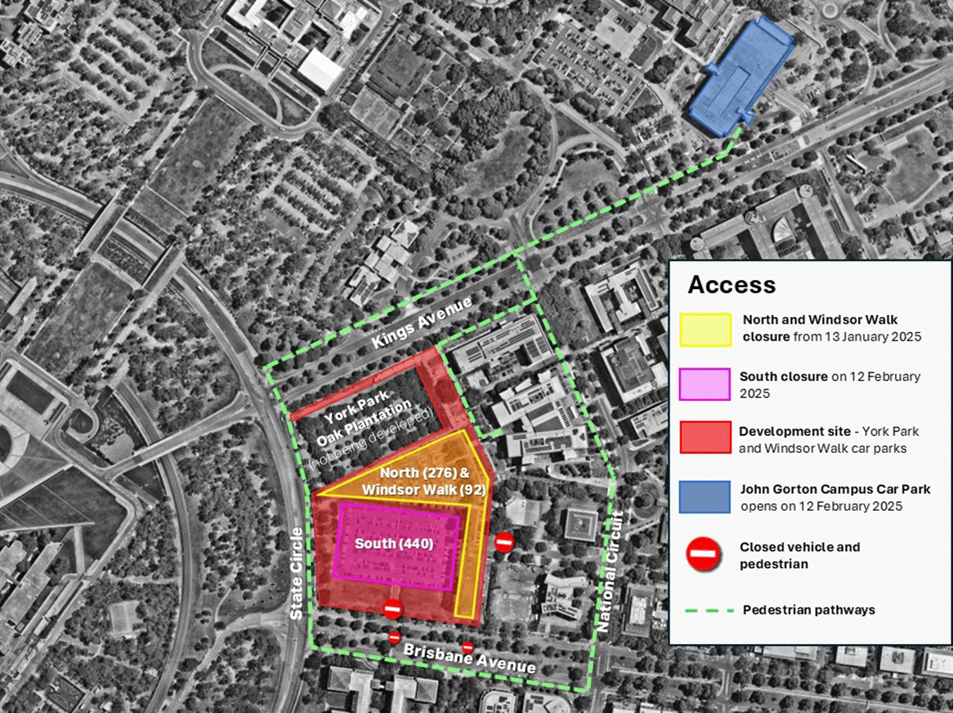 John Gorton Campus Car Park