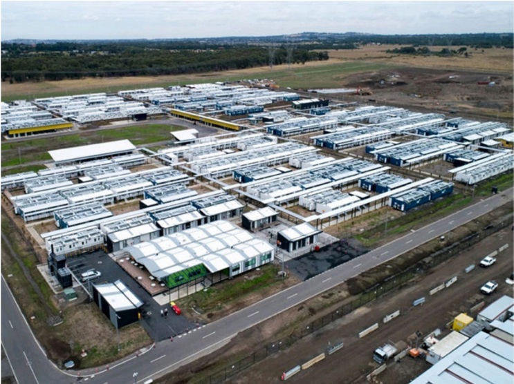 Aerial photo, Centre for National Resilience, Melbourne
