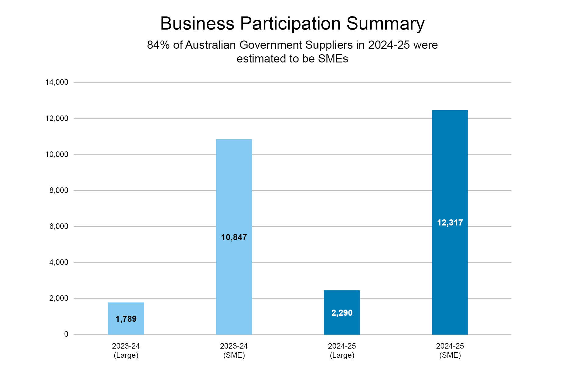 Business Participation Summary