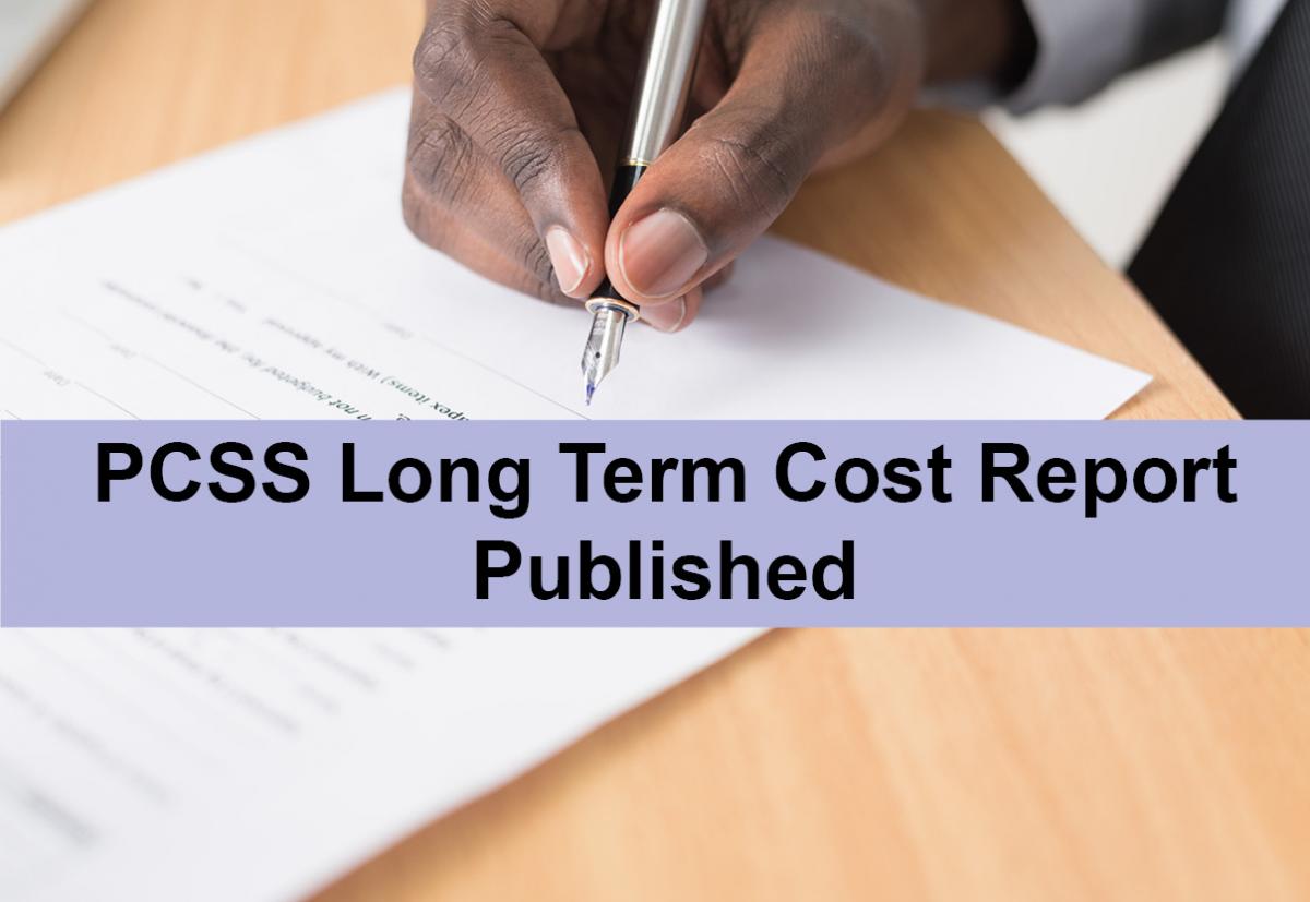 Long term cost report