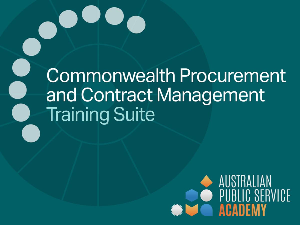 Procurement and Contract Management training suite tile